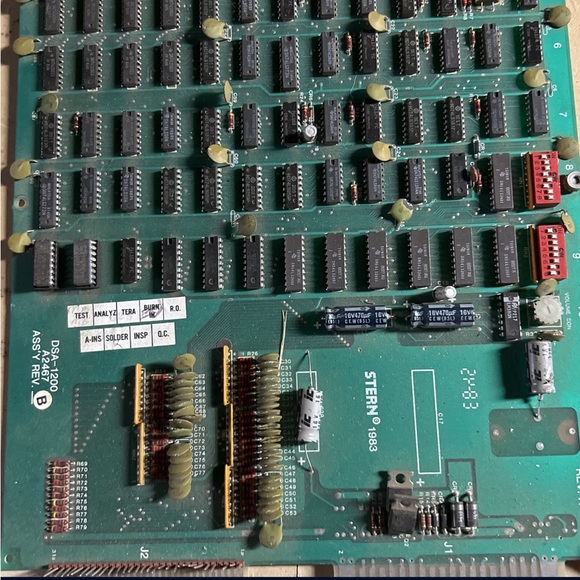 Super Draw Stern Arcade Game PCB Motherboard C6A - Picture 3 of 8